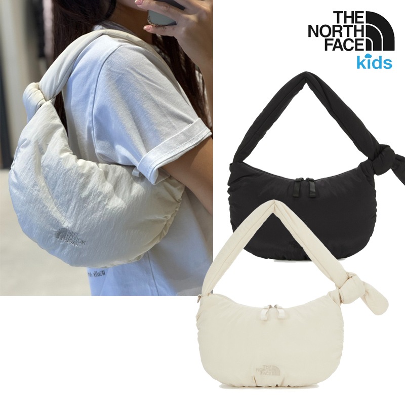 NN2PR80A NN2PR80B URBAN PADDING TOTE S ふわふわ 中綿 軽量 ワンショルダー 結びディテール コンパクト デイリー 外出 KIDS 便利 収納 肩掛け ふかふか感
