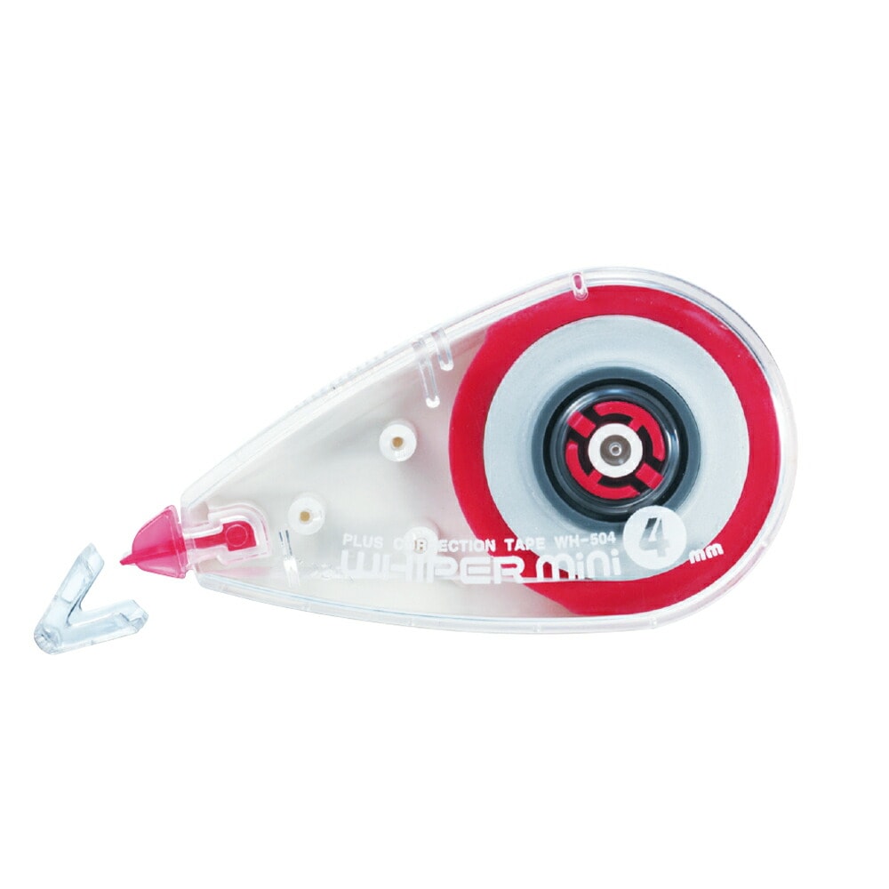 （まとめ買い）修正テープ ホワイパーミニ 徳用 20個入 幅4mmx長さ7m レッド WH-504-20P [x3] 10,450円