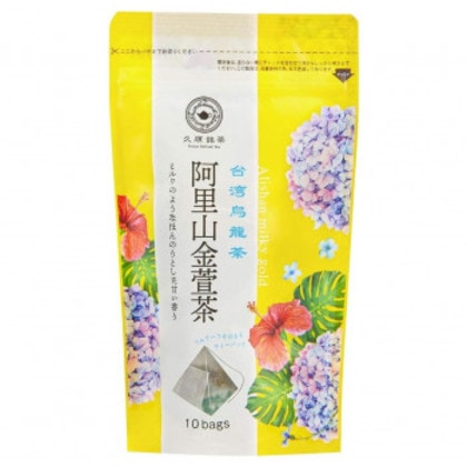 久順銘茶 1杯用ティーバッグ 中国茶 阿里山金萱茶 ありさんきんせんちゃ (2g×10P) 12個セット 678