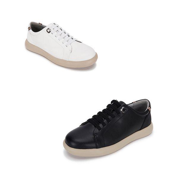 南花ミカサ牛革バンディングスニーカー2colors_P405328179