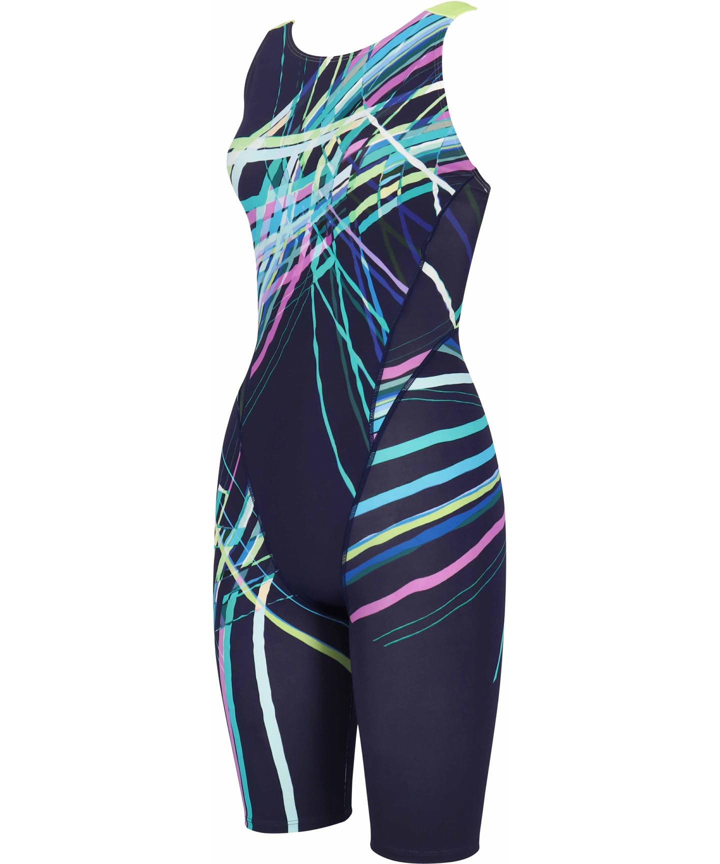 [ワコール] ワンピース水着 オールインワン おなかシェイプ 美キープカップ フィットネス SFR532 レディース