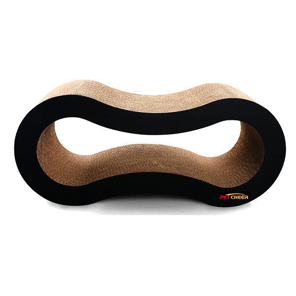 猫 ねこ 爪とぎ ペット用品 猫用つめとぎ エイト型 ハウス ストレス解消 おもちゃ 爪みがき 爪やすり 爪研ぎ おしゃれ インテリア 遊び場