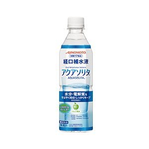アクアソリタ　ペットボトル500ml24本／ケース　【水分補給食品】　味の素