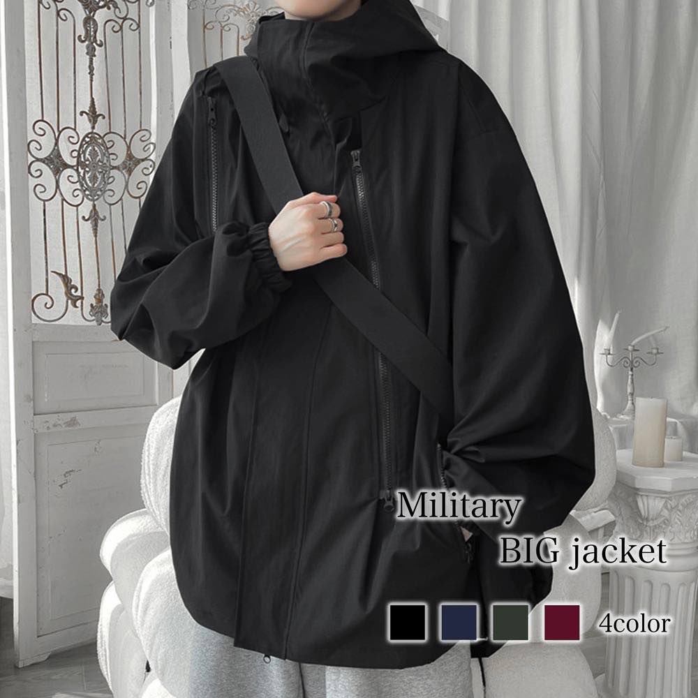 ブルゾン メンズ ミリタリーBIGジャケット コーデ 春 ウェア アウター ビジネス かっこいい 大きいサイズ ゴルフ 作業着 40代 ブランド マウンテン 中綿 キルティング コーデュロイ ジャケッ