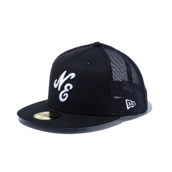 ニューエラ NEW ERA 59FIFTY トラッカー クラシックロゴ ブラック × ホワイト 14525153 帽子 キャップ