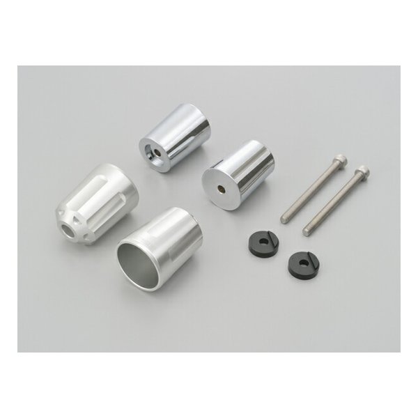 バーエンド ヘビーウエイトバーエンド リボルバー シルバー M6 D17275