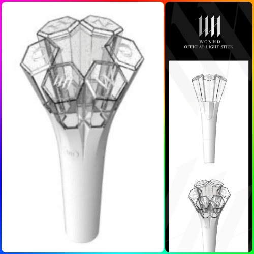 新品正規品WONHO OFFICIAL LIGHT STICK ウォノ 公式 応援棒 韓国 アイドル コンサート ペンライト