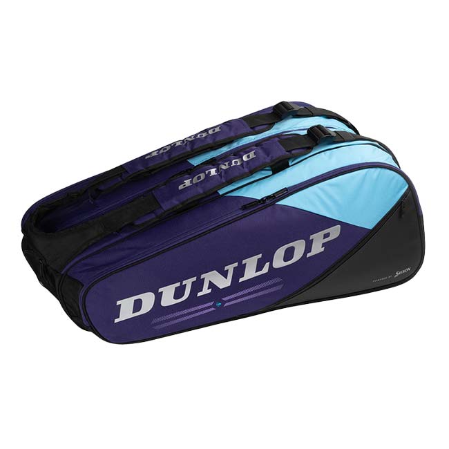 ダンロップ(DUNLOP) 2025 プロラインシリーズ ラケットバッグ12 テニスバッグ DTC-2680バイオレット×Nブルー