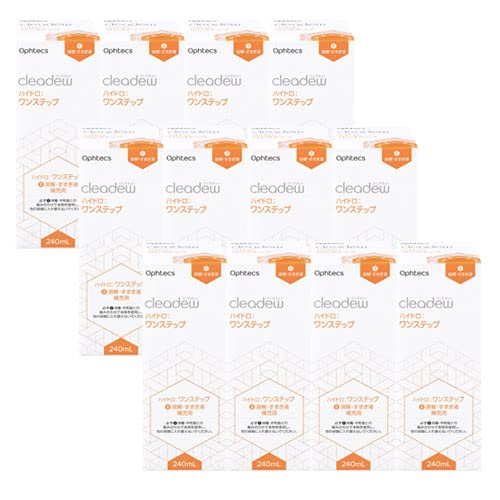 オフテクス クリアデュー ハイドロ:ワンステップ 専用溶解・すすぎ液 補充用 240ml 12本セット