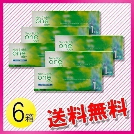 ネオサイトワンデー アクアモイスト 30枚入6箱 / メール便