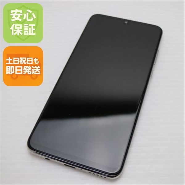 美品 HWV33 HUAWEI P30 lite Premium パールホワイト 133