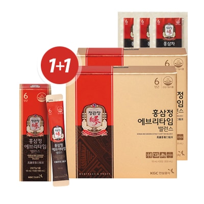 新年の贈り物 [60包] 紅参精エブリタイムバランス (10mL*30包*2セット