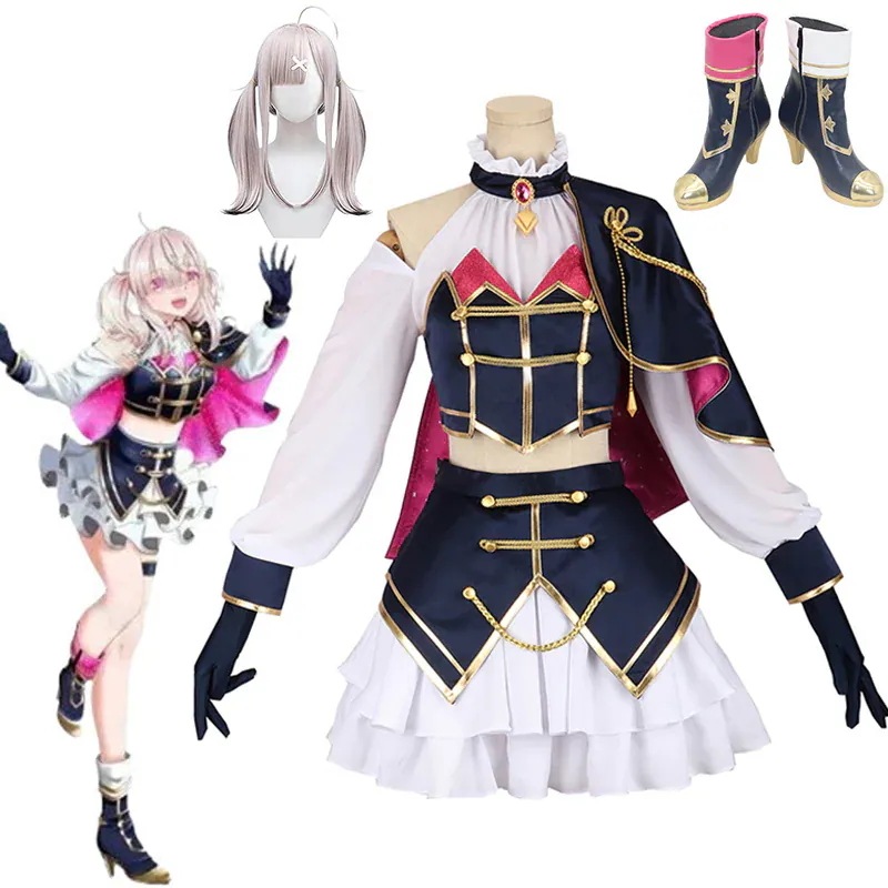 にじさんじ バーチャルYouTuber 健屋花那 コスプレ 衣装 4周年 ウィッグ 靴 追加可 すこや かな コスプレ衣装 ハロウィン クリスマス 学園祭 文化祭 仮装 コスプレ服 お祭り 服