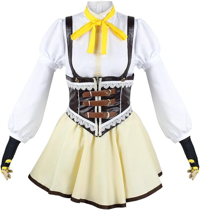 魔法少女まどか マギカ 巴 マミ コスプレ衣装 コスチューム 学園祭 文化祭