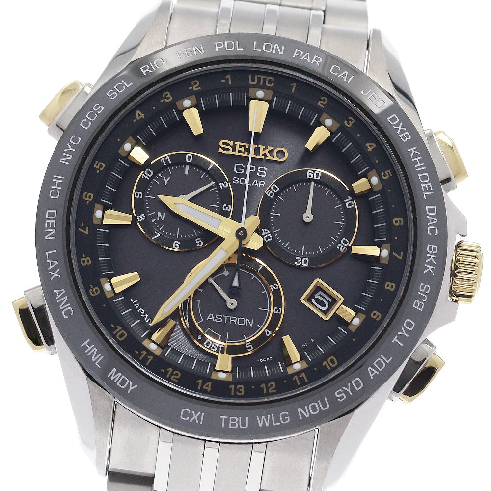 セイコー SEIKO SBXB007/8X82-0AB0-1 アストロン GPS ソーラー電波 メンズ 良品 保証書付き_961577【中古】