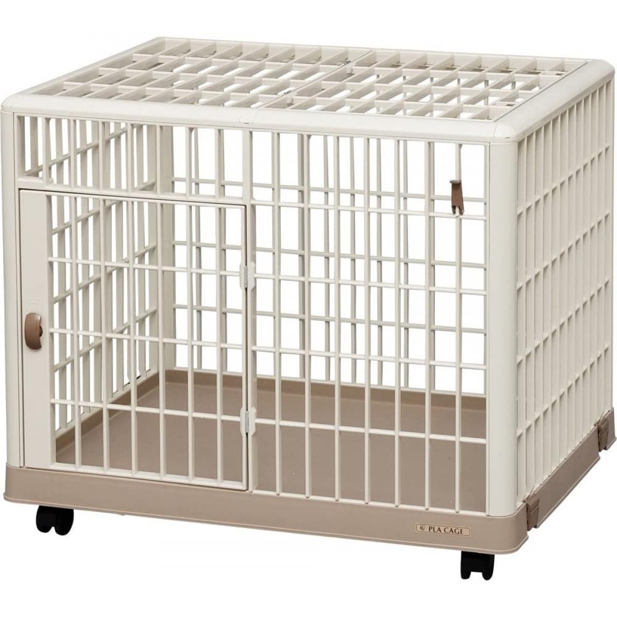 プラケージ 660 ベージュ / 犬 ケージ 室内 1段 小型犬用 猫 ケージ キャットケージ ペットケージ ルームケージ