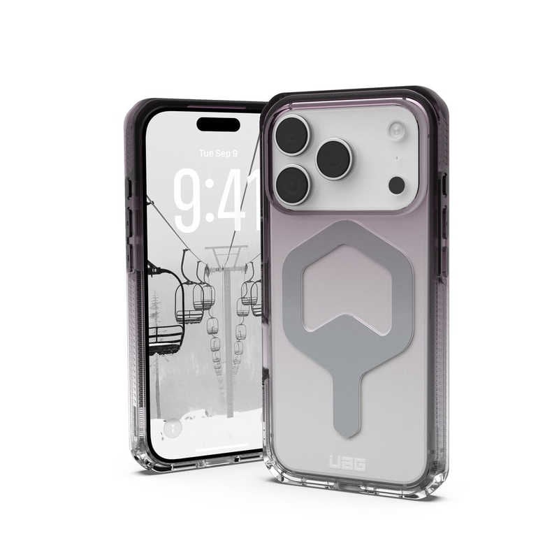 UAG　iPhone 17 Pro用 MagSafe対応 PLYO(ブラック/クリアオンブレ)　UAG-IPH25MA-YMS-B/C