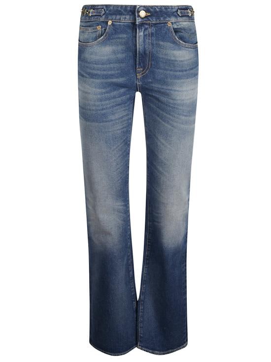 GOLDEN GOOSE Women Denim Pants GWP02460 P00207850100 Denim scuro