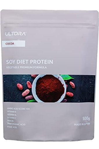 ウルトラ ソイプロテイン ソイ ダイエット プロテイン 500G 国産 (ココア)