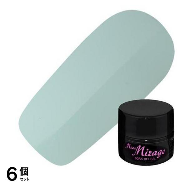 Miss Mirage(ミスミラージュ) ソークオフジェル マットスモーキーミント M86S 2.5g 6個セット