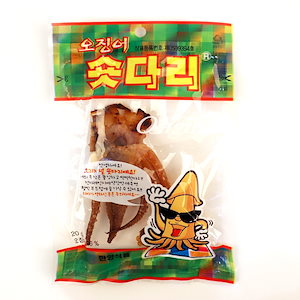漢陽食品 イカ ショート足 20g 10個 韓国干物