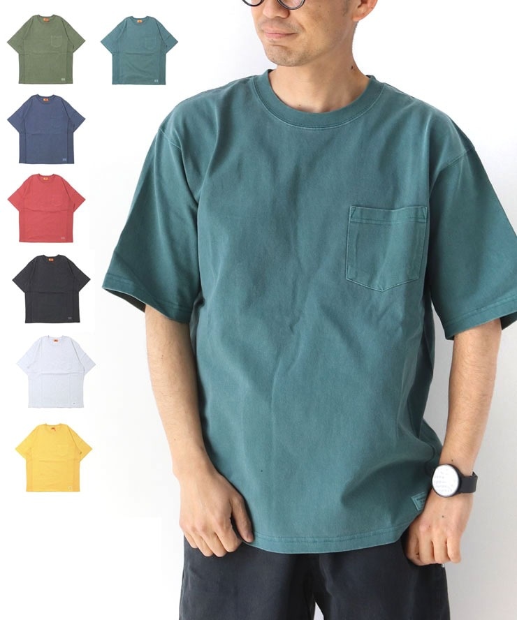 tシャツ 半袖 メンズ 大きいサイズ レディース ヘビーオンス ピグメント Tee 2455802