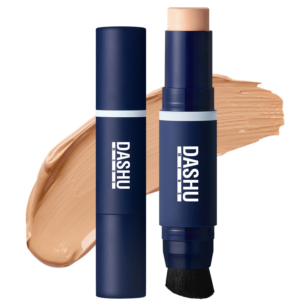 ダッシュメンズマルチカバースティックファンデーションSPF50+ PA++++ 23号-24号 12g, 02 ニュートラルベージュ, 1個