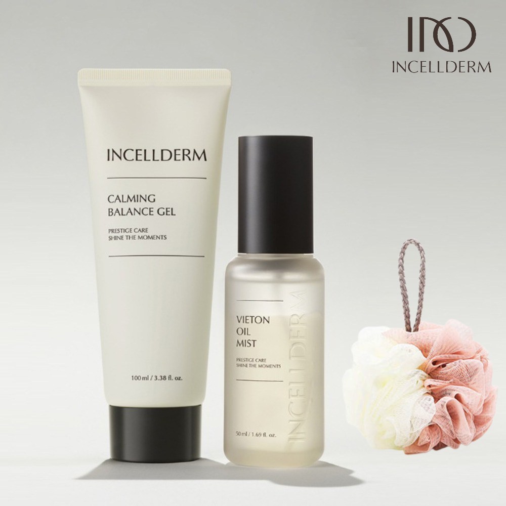 インセルダム純正QR認証水分ケアミストカミングバランスジェルセット