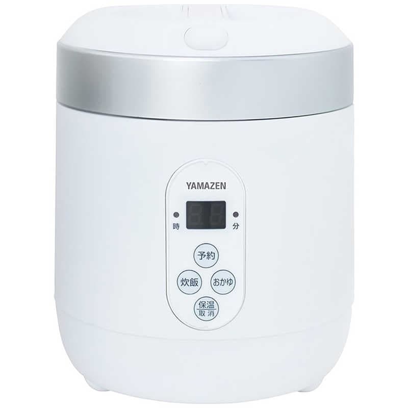 ヤマゼン　炊飯器 1.5合 マイコン ホワイト　YJG-M150-W
