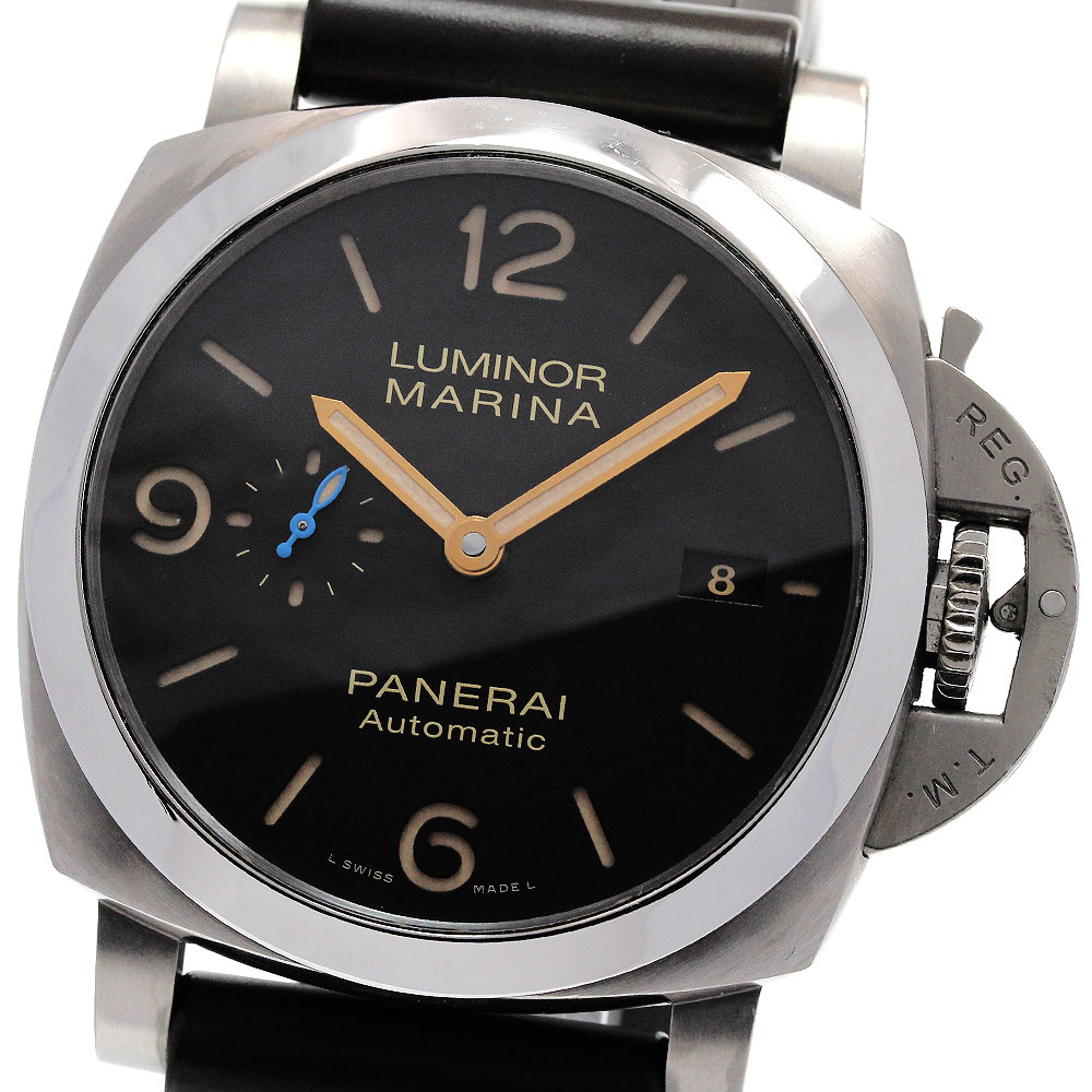 パネライ PANERAI PAM01351 ルミノールマリーナ 1950 3デイズ 裏スケルトン 自動巻き メンズ _862786【中古】