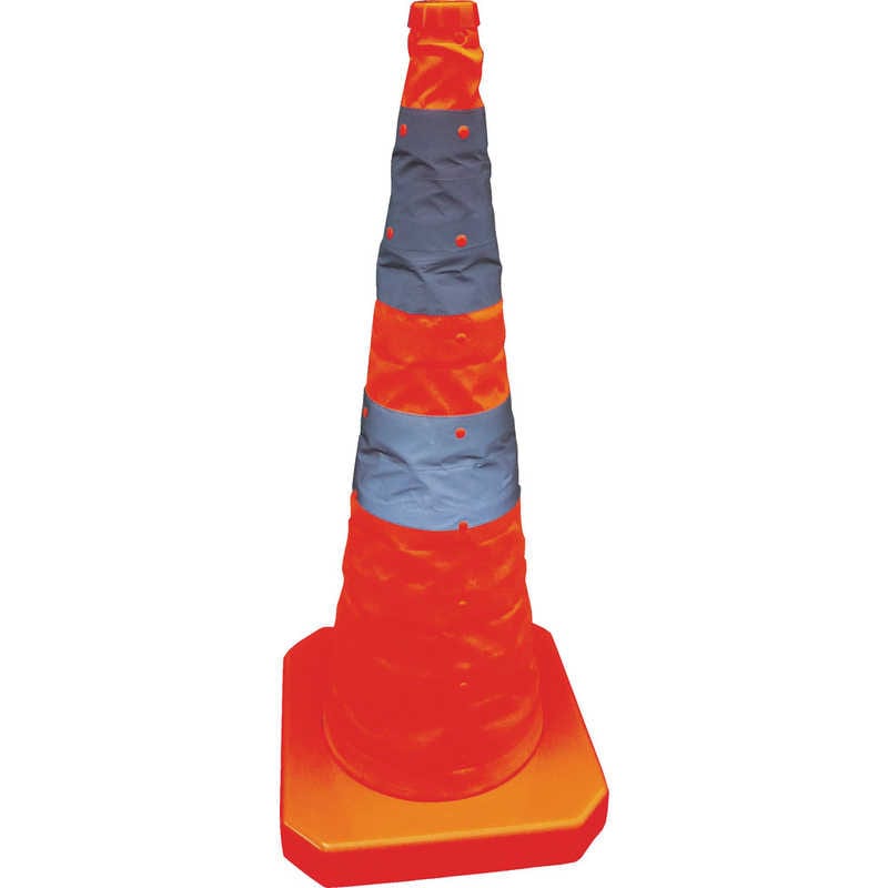 トラスコ中山　パタパタコーン 700mm 赤　TCCP700R