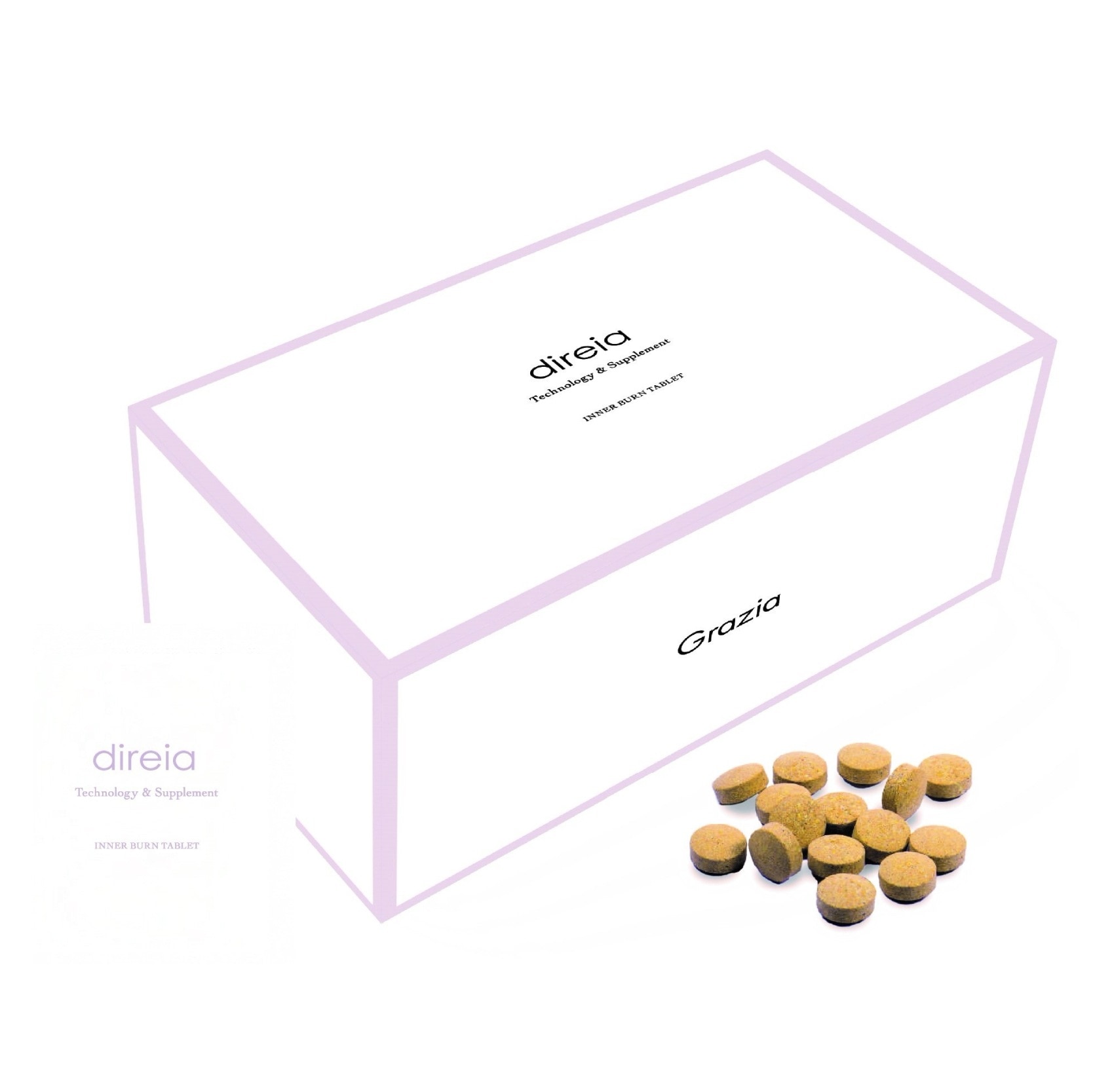 ディレイア インナーバーン タブレット　4粒×30包　ダイレクトテクノロジーによりスリム×ビューティー 同時に叶えるダイエット美肌処方サプリ