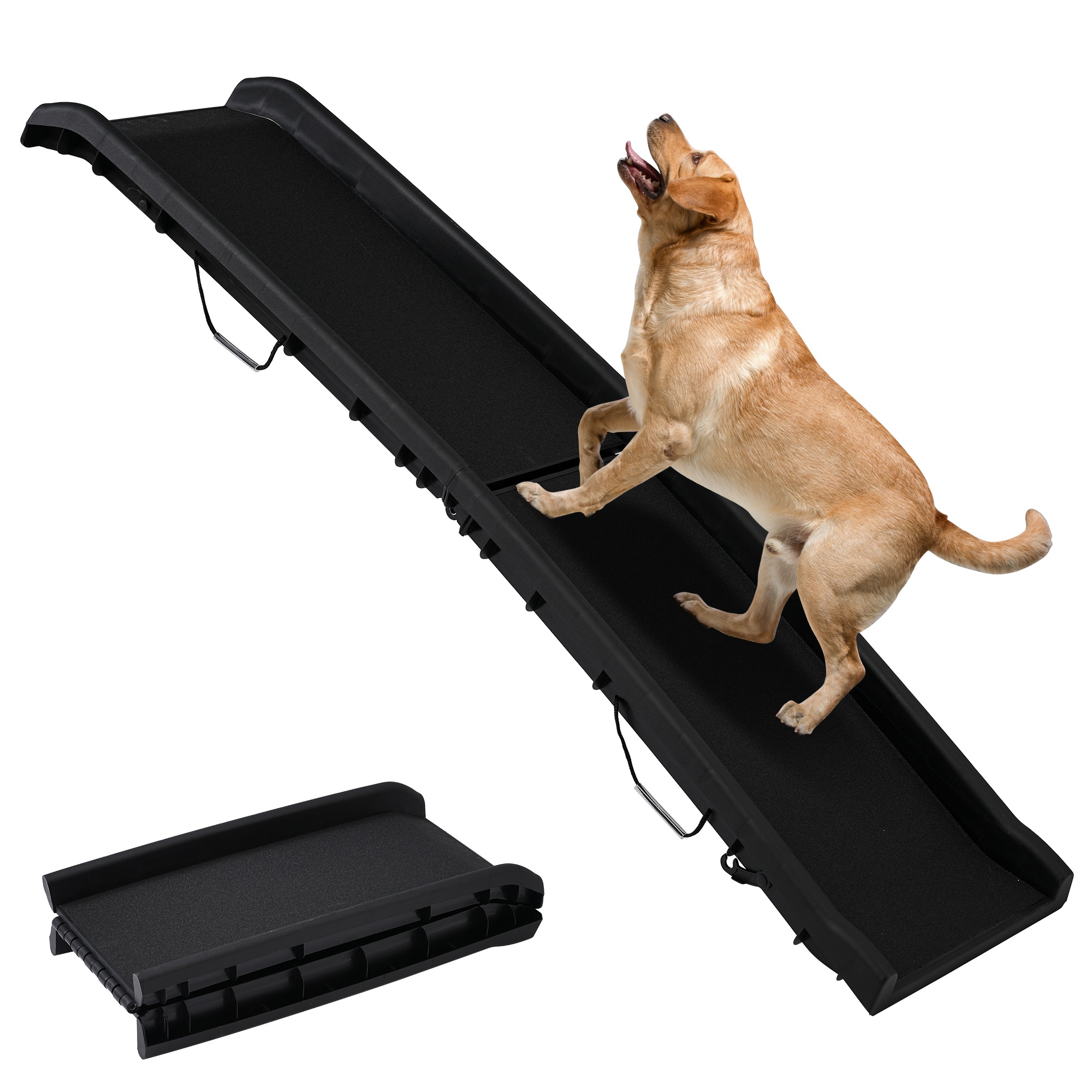 2つ折りドッグスロープ 犬ステップ 車用91