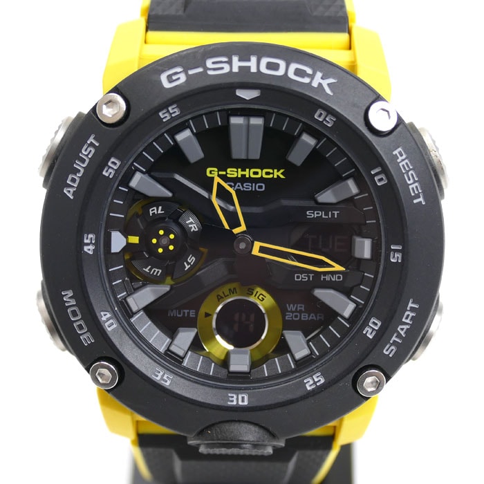 CASIO カシオ G-SHOCK 腕時計 電池式 GA-2000-1A9JF メンズ 中古 8,118円