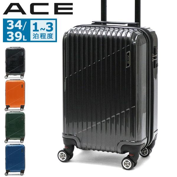 スーツケース クレスタ 機内持ち込み S 34L 39L 拡張 1泊 2泊 3泊 4輪 TSロック 旅行 メンズ レディース 06316
