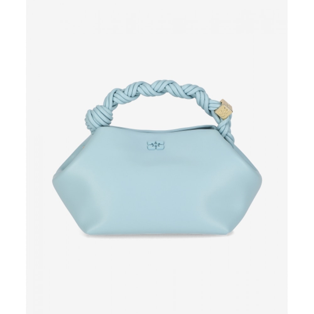 GANNI スモールガルニブートートバッグ-アイシーブルー/A6335297