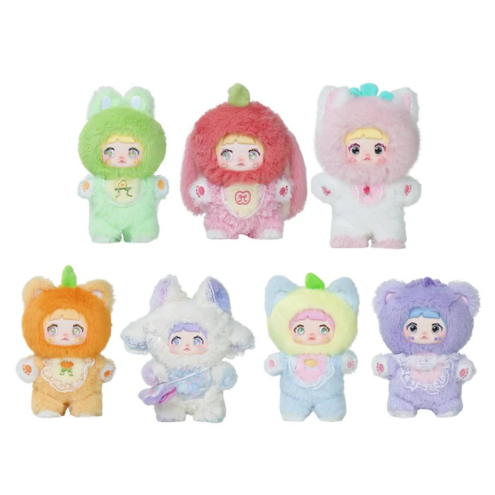 【正規品保証】ぷにぷで可愛い！TOP TOY Nommi 果然有趣 シリーズ 関節可動&瞳交換可能な癒しぬいぐるみ 盲盒 グッズ プレゼント 即発送260