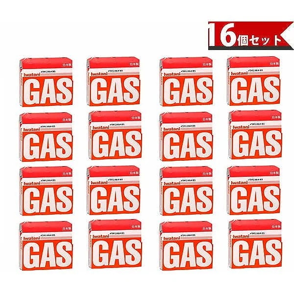 16個セット イワタニ カセットガス オレンジ 3本組 CB-250-OR カセットボンベ カセットコンロ用 送料無料