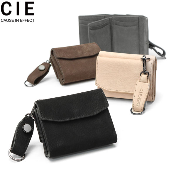 三つ折り財布 FOLK COMPACT MIDDLE WALLET 財布 折り財布 ミニ財布 コンパクト 本革 レザー BOX型小銭入れ メンズ レディース 032255