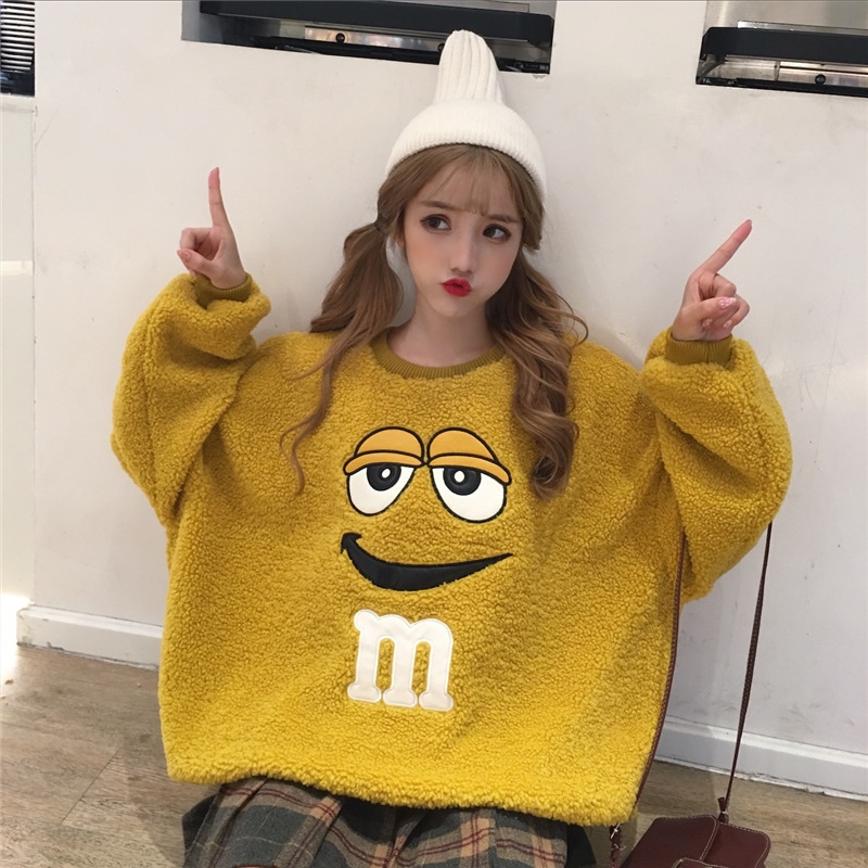 ワンショルダー配色ニットスウエット