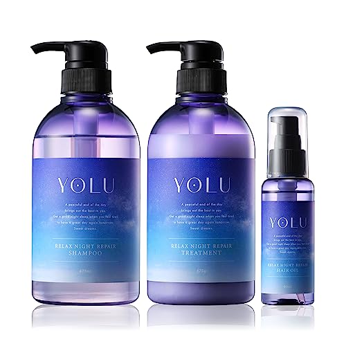 YOLU ヨル シャンプー トリートメント ヘアオイル 3点 セット リラックスナイトリペア
