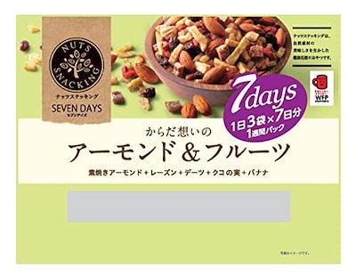 md ナッツスナッキング ７dアーモンド&フルーツ 21袋...のサムネイル