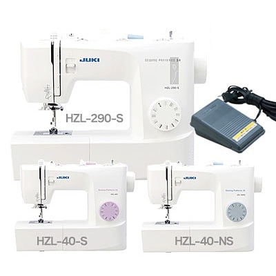 選べる3色　HZL-40 S/HZL-40Nからリニューアル発売 ミシン本体