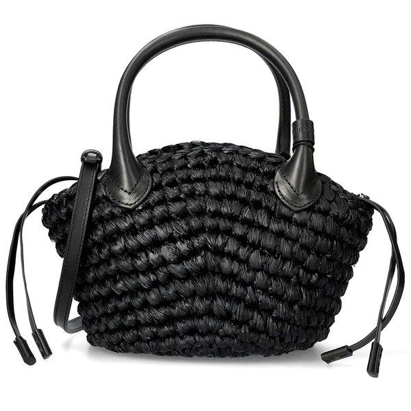 [高級品] 25FW ラヤ ラフィア バスケット ショルダーバッグ BAG52020