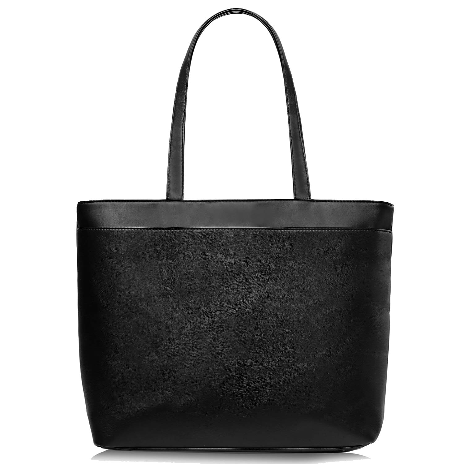 [RATOM] トートバッグ メンズ 大容量 バッグ 洗練された上品な質感 (ブラック)