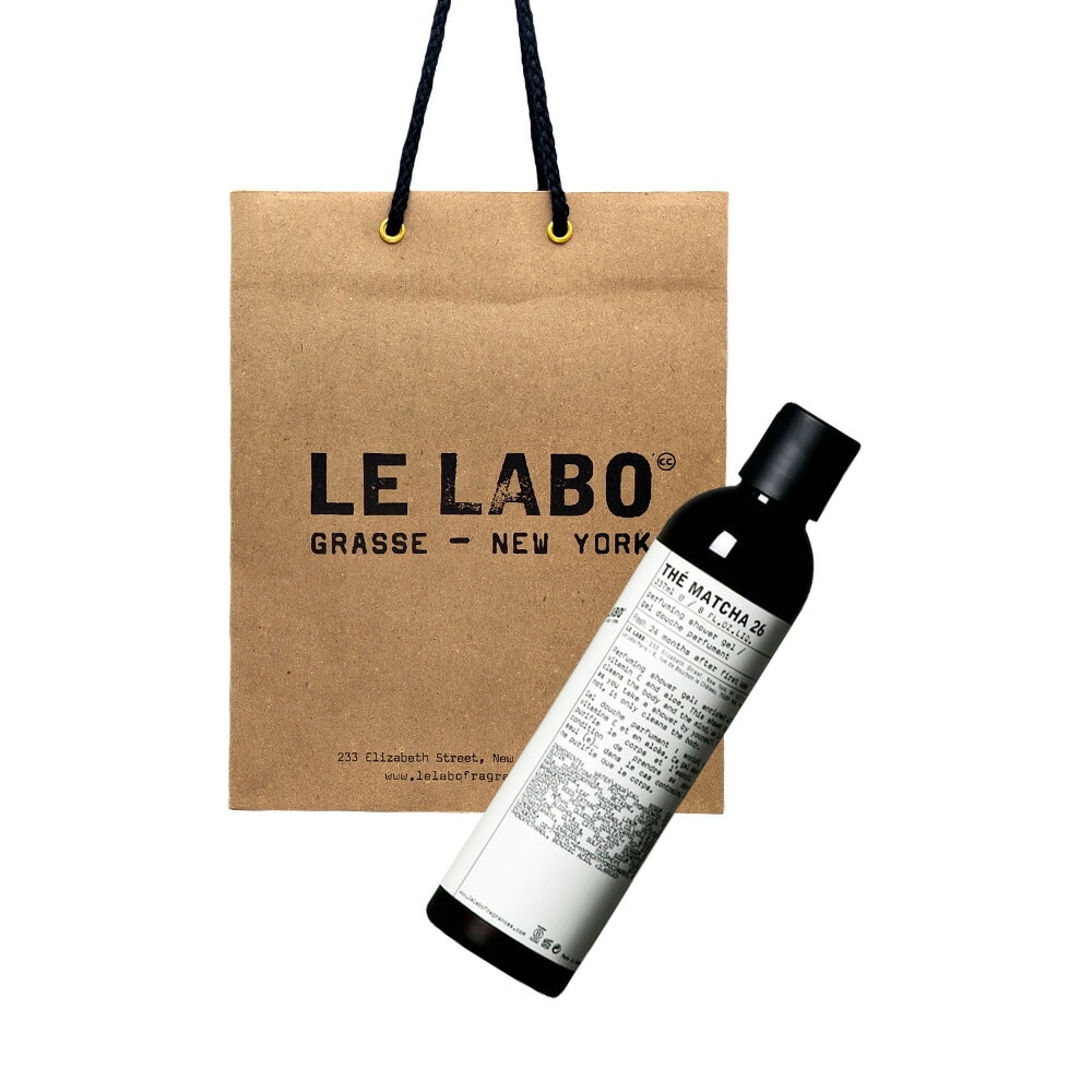 【国内正規品】Le Labo ル ラボ SHOWER GEL (シャワー ジェル) TH MATCHA 26(マッチャ26) 237mL ショッパー付き プレゼント　ギフト