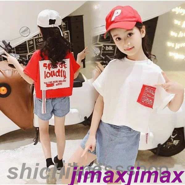 新生活 プレゼント 子供服 セットアップ キッズ 女の子 韓国子供服 上下セット 2点セット トップス 半袖 Tシャツ ミニスカート デニム 可愛い 春夏 通学着 通園着 ホワイトデー