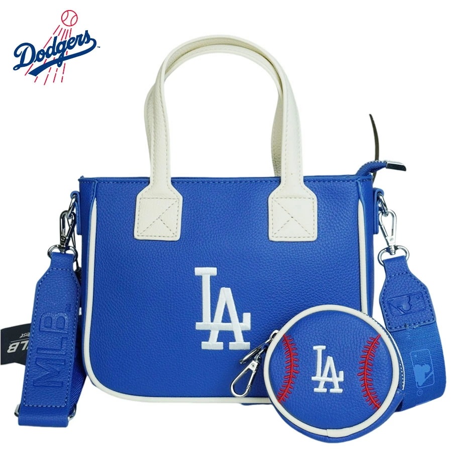 ロサンゼルス ドジャース公式グッズトートバッグ ショルダーバッグ 2ウェイMLB-Tote with Coin Pouch トート コインポーチ付きLA DODGERS