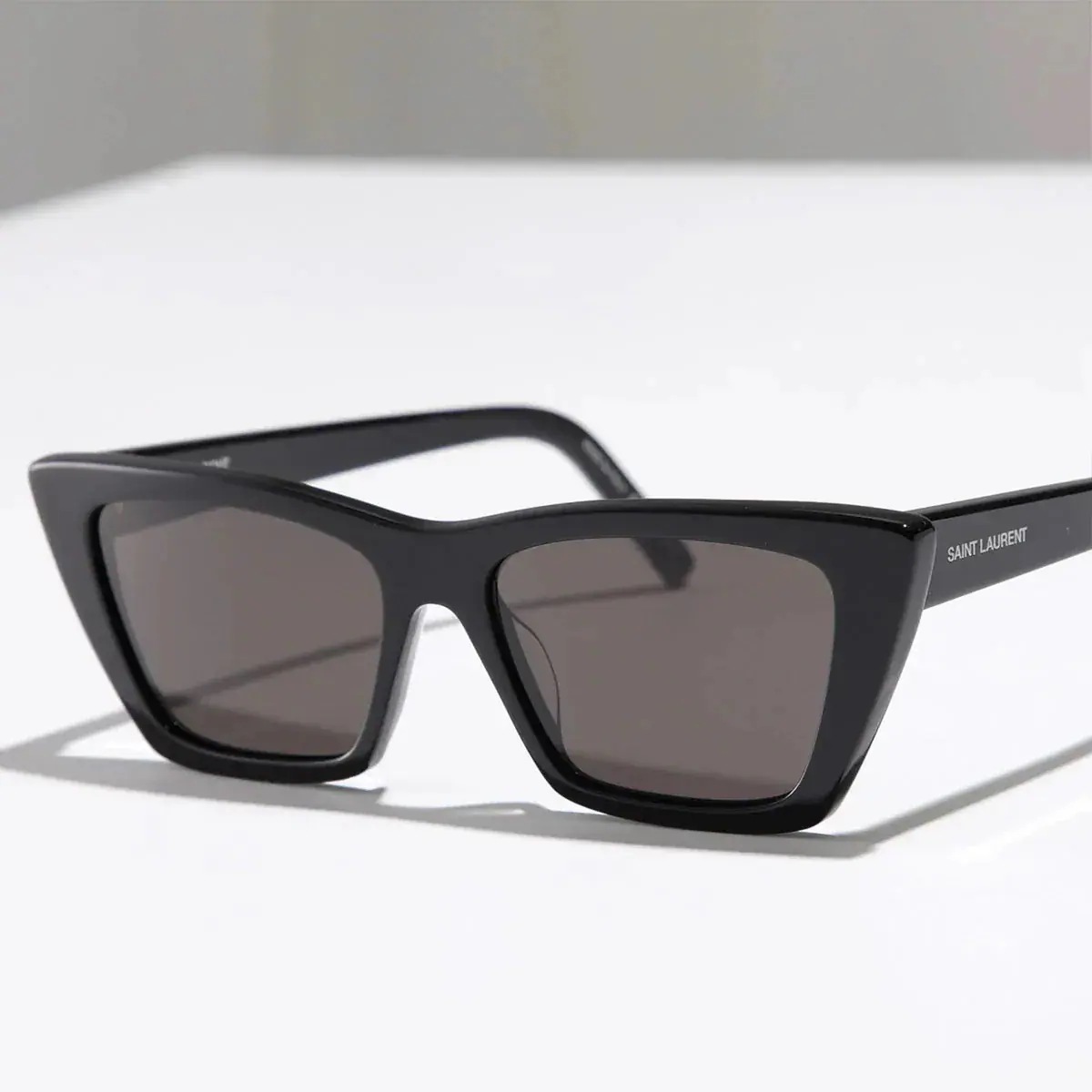 SAINT LAURENT サンローラン サングラス SL 276 MICA メンズ スクエア型 眼鏡 メガネ 伊達メガネ ロゴ カラー2色