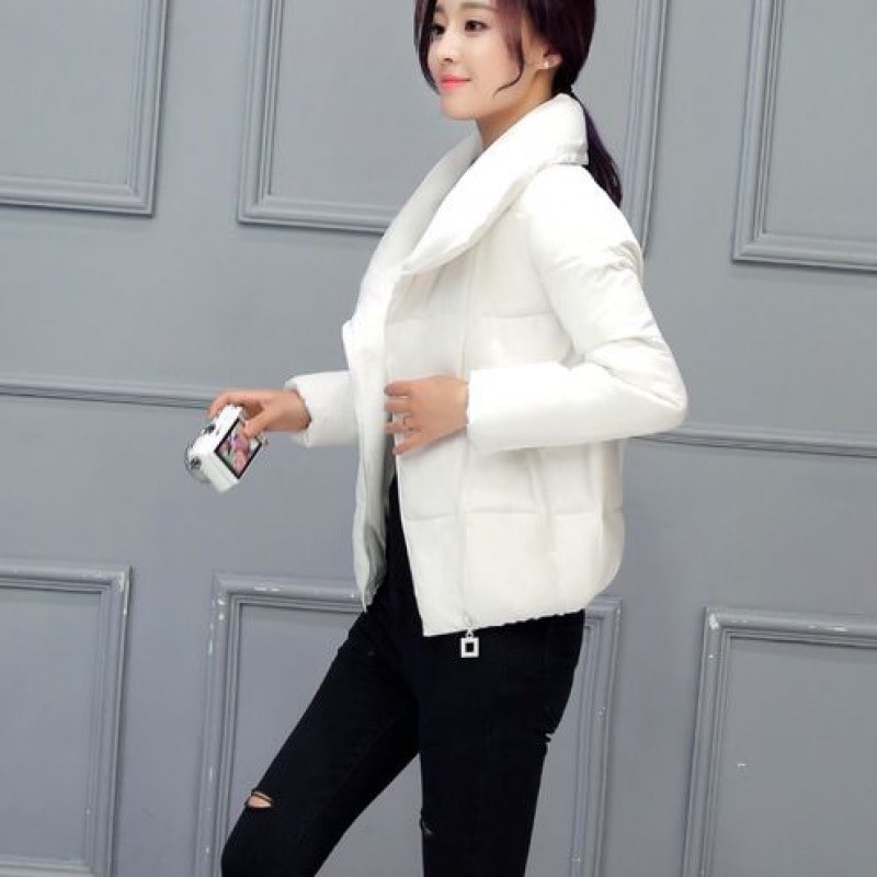 入荷中綿コートダウンジャケットアウター着痩せダウンジャケット軽量フード付き冬アウターコート無地防寒